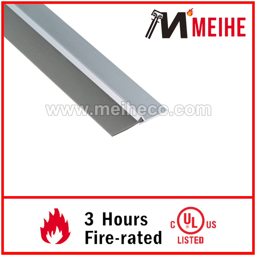 YDB111 Customized Door Seal with Nylon Brush Aluminum Door Bottom Sweep Modern Design Featuring Vinyl Seal/Metal