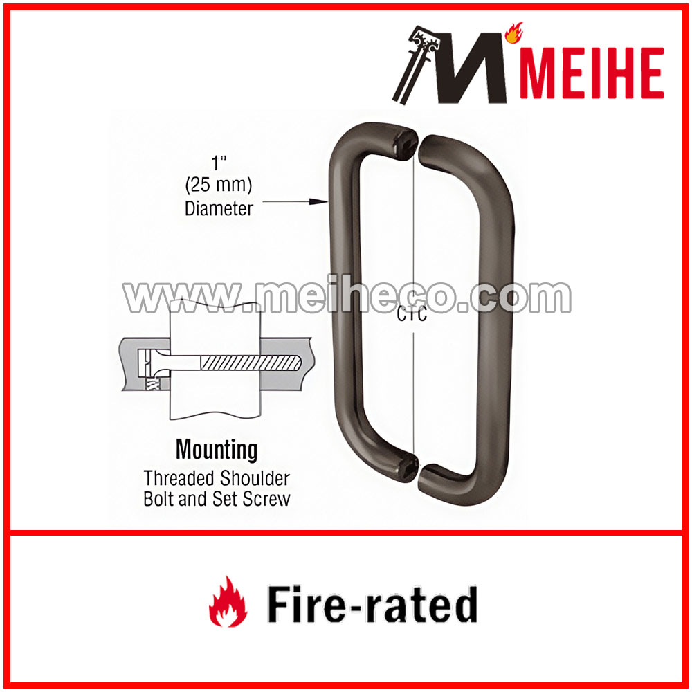 PH2174 Aluminum Solid Pull Handles