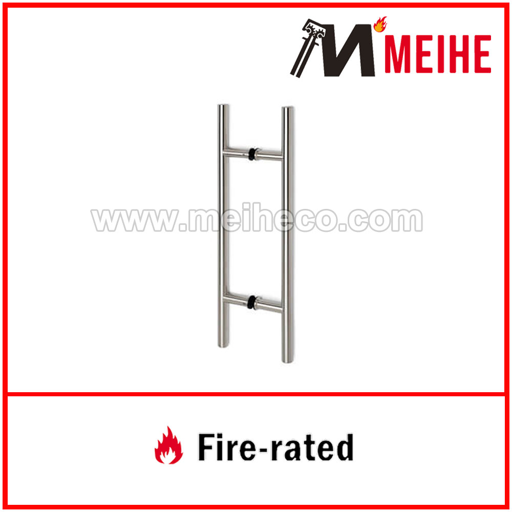 YTCT Series Modern Design Pull Handle Stainless Steel Glass with Undercut Accent Rings for Hotels