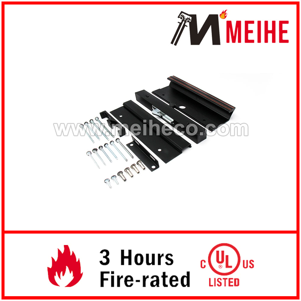 C 1007 Modern Design Low Profile Extruded Patio Door Surface with Hook Latch for Hotel Applications