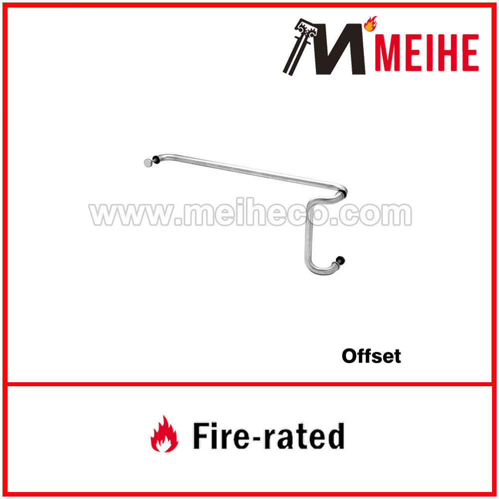 YTCMP&YTCDP Modern Design Pull/Push Handle Combined Straight and Offset for Hotel Use