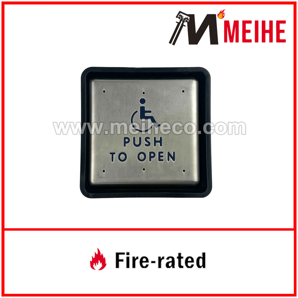 DC10012 Modern Stainless Steel Automatic Door Switch Push to Open Plate Accessible for the Disabled