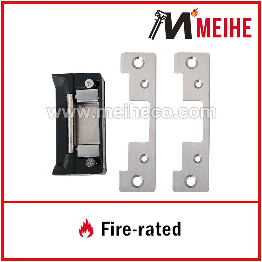 ES009 Series Compact 12VDC Stainless Steel Electric Strike Works with Cylindrical Locksets up to a 3/4