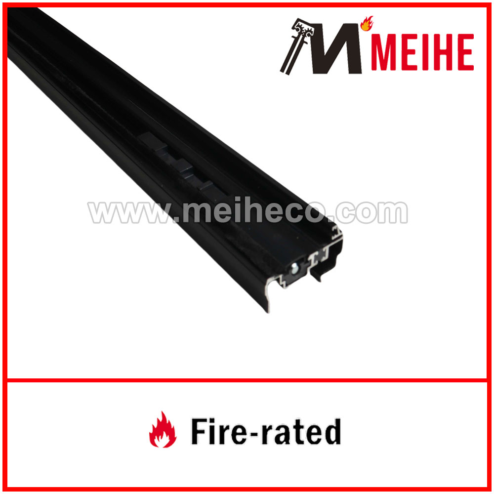 YDW606 High Quality Commercial Door Locking Astragals North American Popular Outswing Neoprene Gasket Industrial Style Aluminium