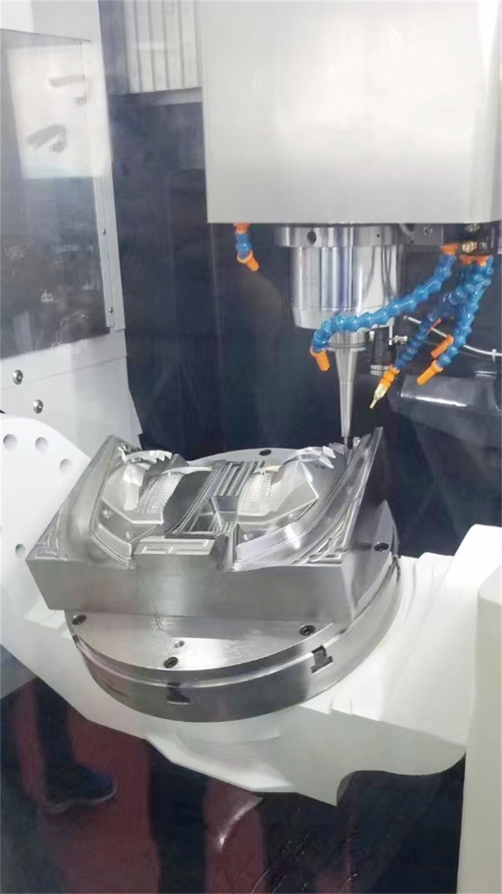 factory 5 axis customized drilling cnc precision machining brass aluminum car turning steel parts cnc machining milling service-2