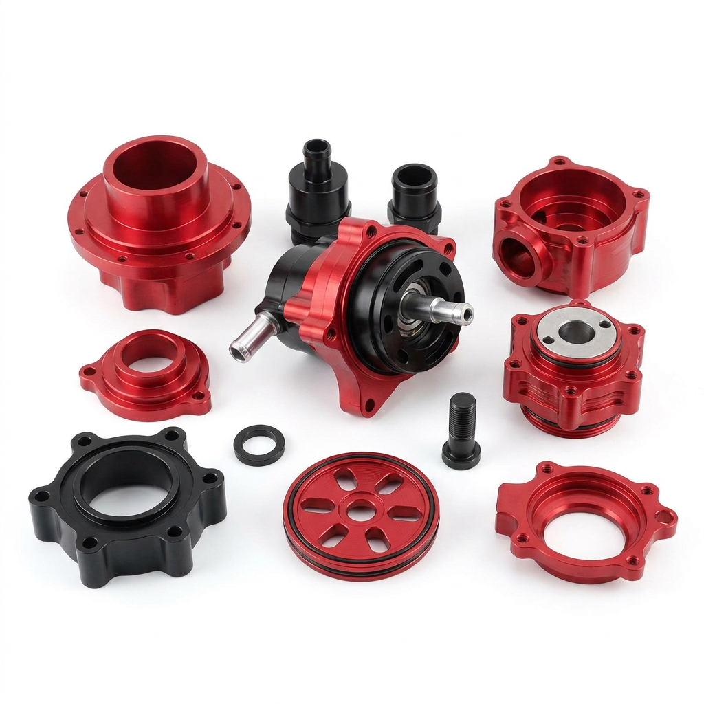 High Performance Custom 5-Axis CNC Milling Billet Aluminum Dry Sump Oil Pump 3 4 5 Stage Assembly For Racing Engine Turbo System