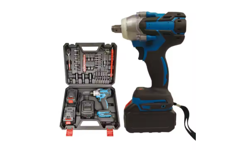 m 3200 Wrench with Two Batteries Mini Portable Impact Wrench Tools