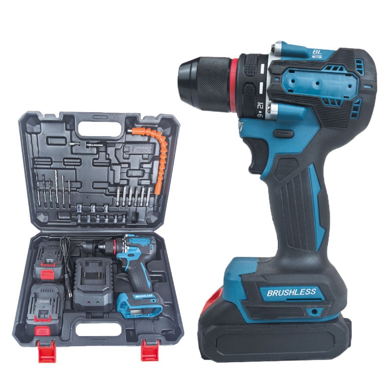 What safety factors should contractors consider when choosing an impact drill?