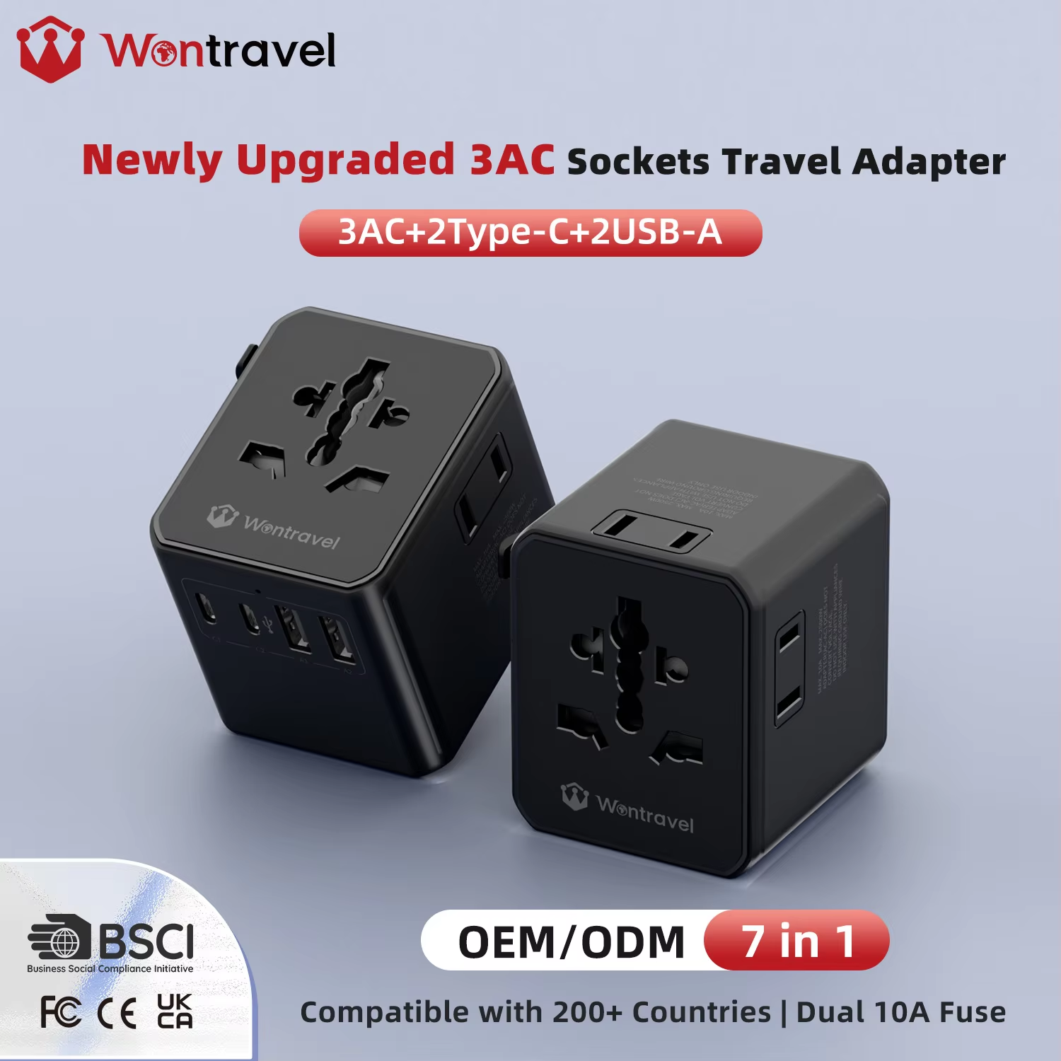 1Wontravel Factory Hot Selling High Quality Universal Travel Adapter 3AC Sockets Dual USB Type-C Laptop Earphone Multi Plug.png