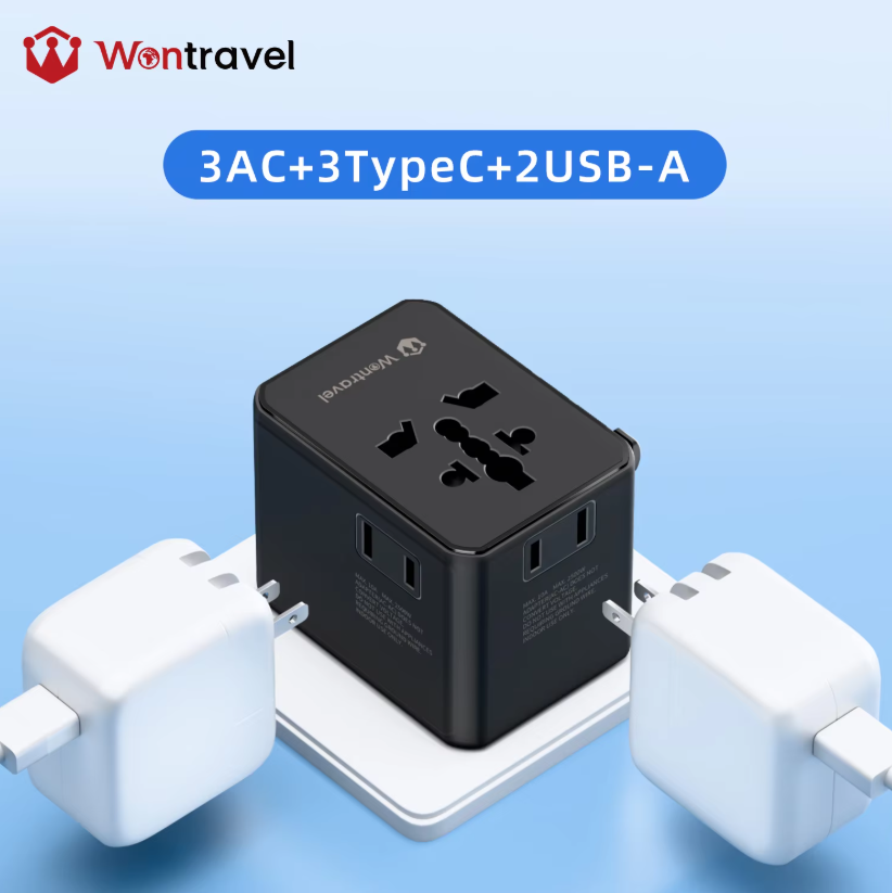 All-in-one travel adapters reduce packing space and simplify charging.