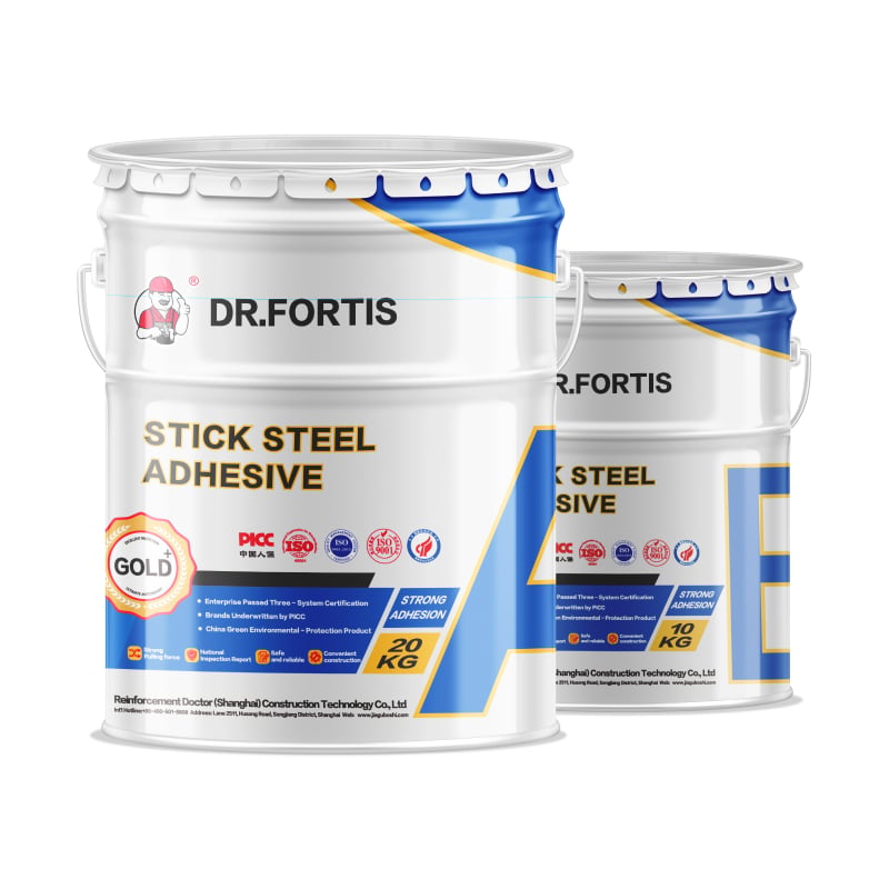 Stick steel adhesive
