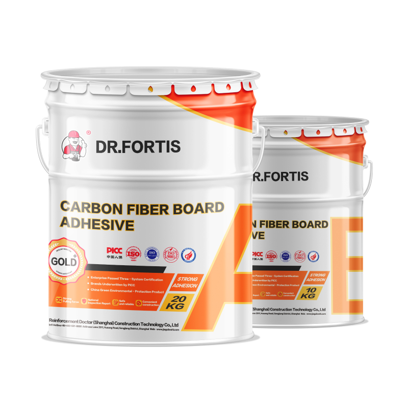Carbon fiber board adhesive