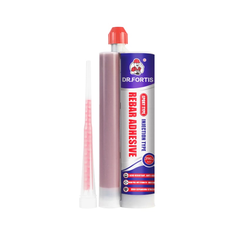 Injection reinforced glue 390