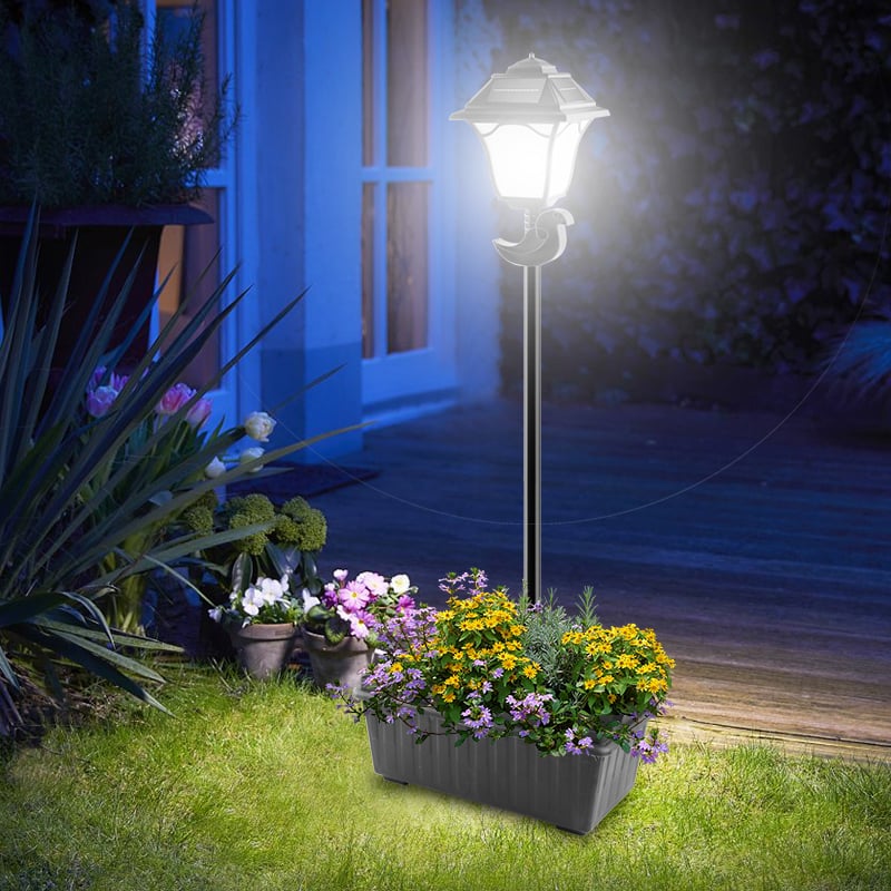 patented solar flowerpot light series-2