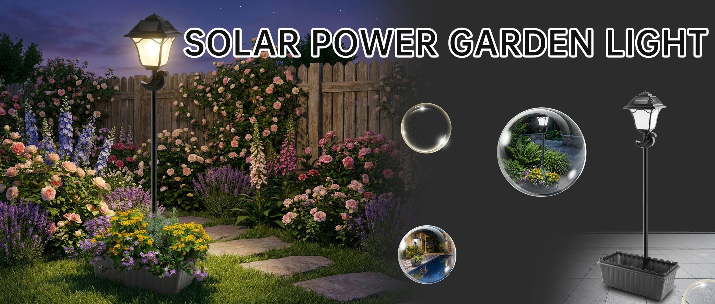 Svelare il codice premium dell'illuminazione paesaggistica: un approfondimento sulla serie di lampioni da giardino solari brevettati di Yiwu Torch