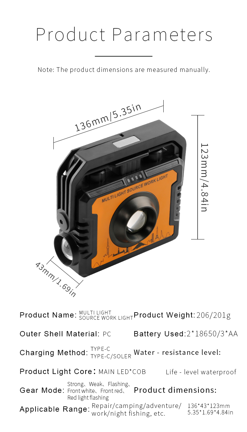 solar rechargeable camping light with stand hook  power bank usb type c-11