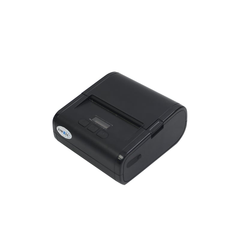 Impressora portátil compacta de recibos e etiquetas ZYWELL ZY-M331B