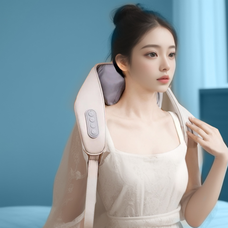 Deep-Tissue Kinetic Trapezius Relief and Precision Kneading Technology