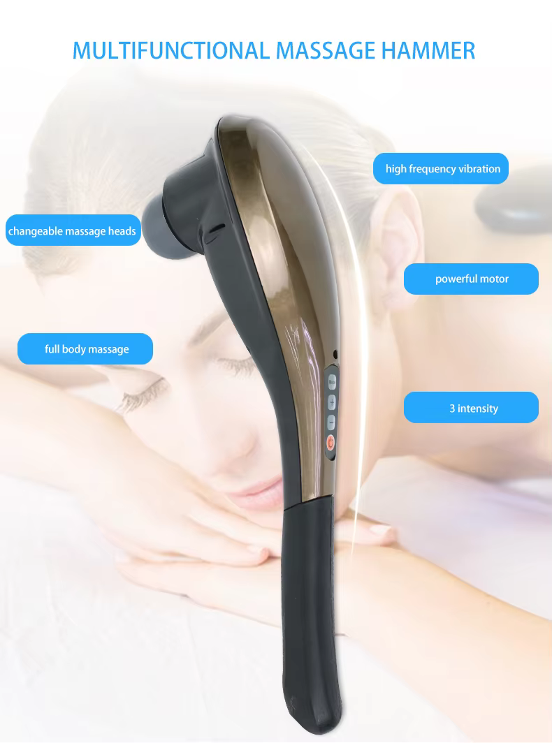 Professional Handheld Massager | 9-Speed, 4-Mode Digital Display Muscle Relaxation Wand supplier