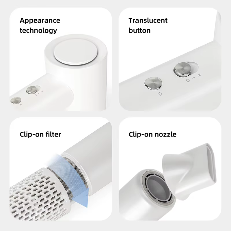 F01 High-Speed Hair Dryer | 3 Temp & 2 Speed with Negative Ions details