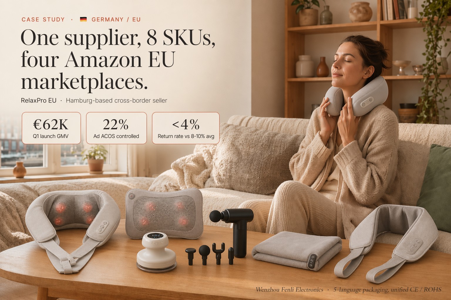 Comment un vendeur européen de commerce électronique transfrontalier a construit une matrice de masseurs pour des opérations multiplateformes et sur plusieurs places de marché