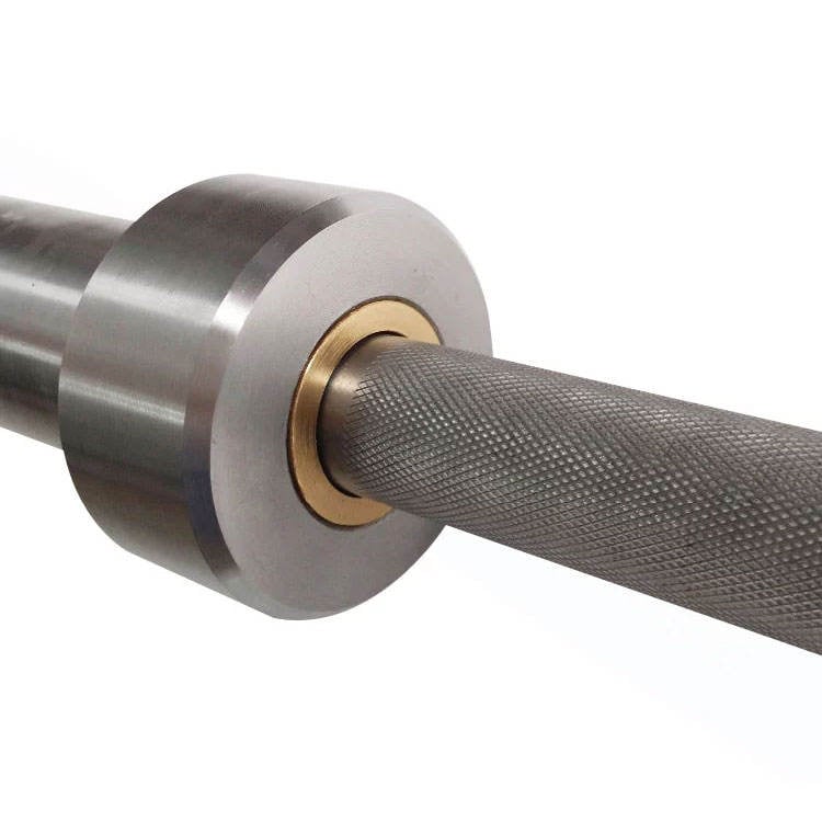 Custom Logo Weight Lifting Straight Barbell Bar with Rotating Sleeve