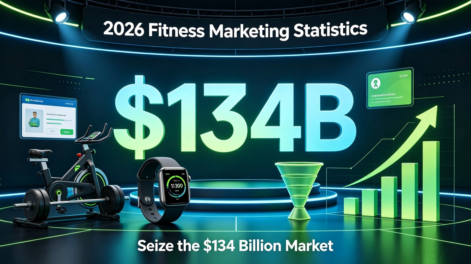 2026 Fitness Marketing Statistics: How Independent Sites Can Seize the $134 Billion Market