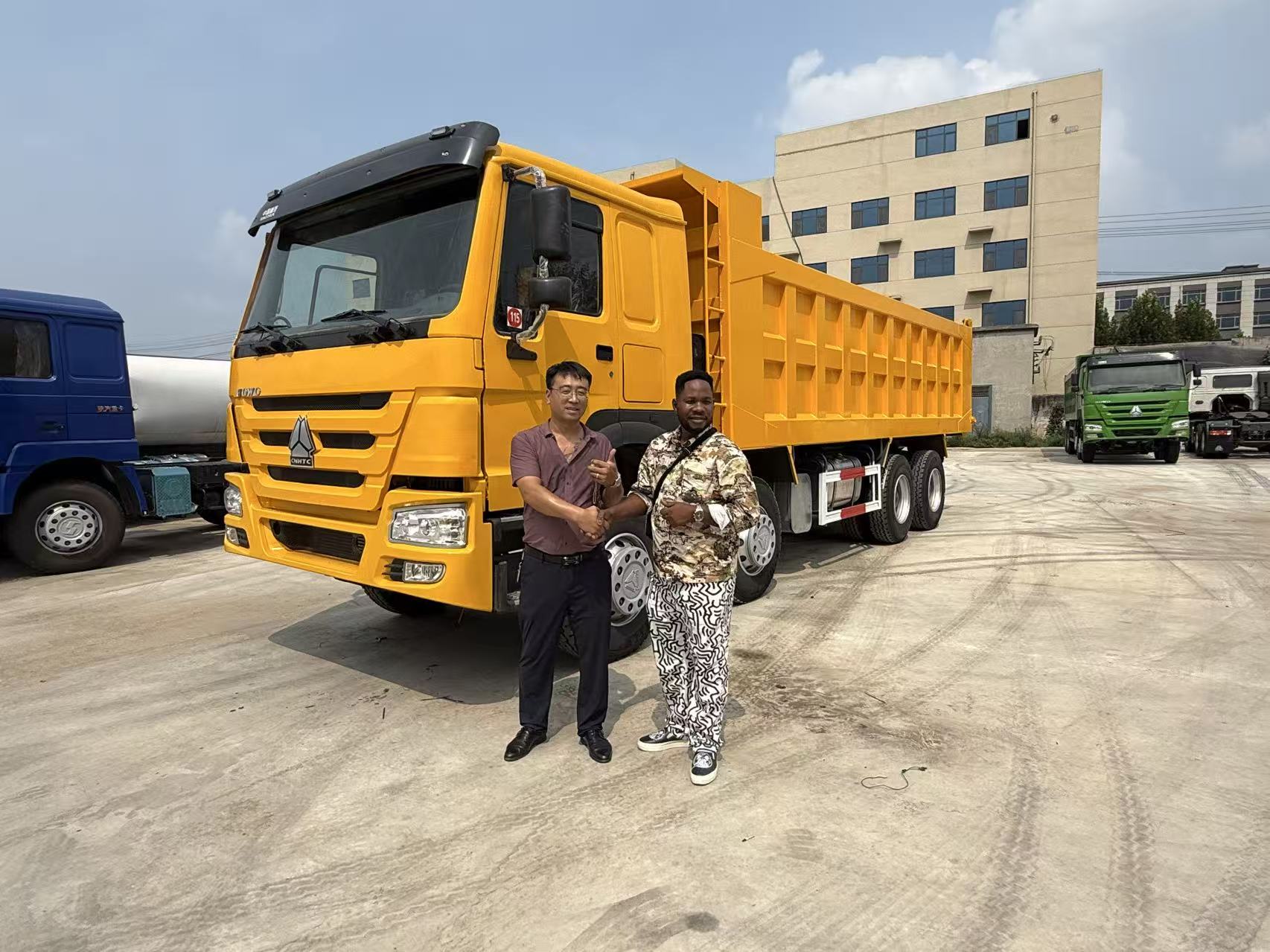 Chinese HOWO Dump Truck: A Reliable Partner for Congo's Business Ventures