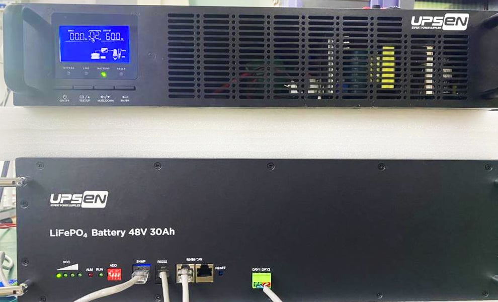 RS1KL-Li Lithium Rack Online UPS for Tigo Telecom - 10-Year Battery, 85% Fewer Site Visits