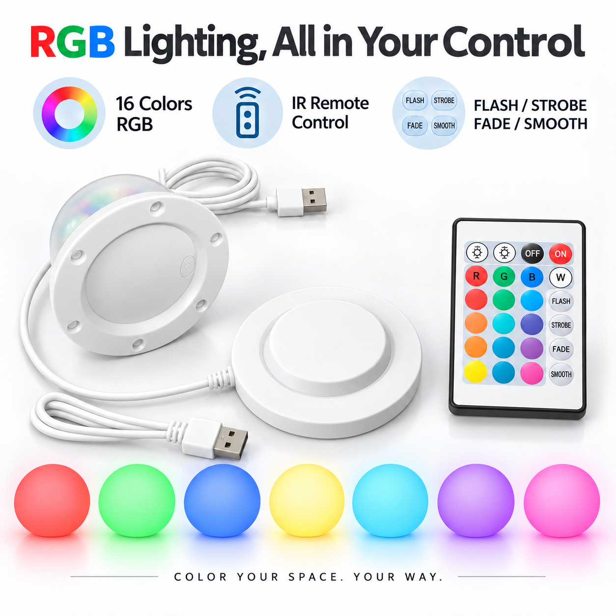 85mm 120mm Induction Charging LED Module For Decorative Lighting Products