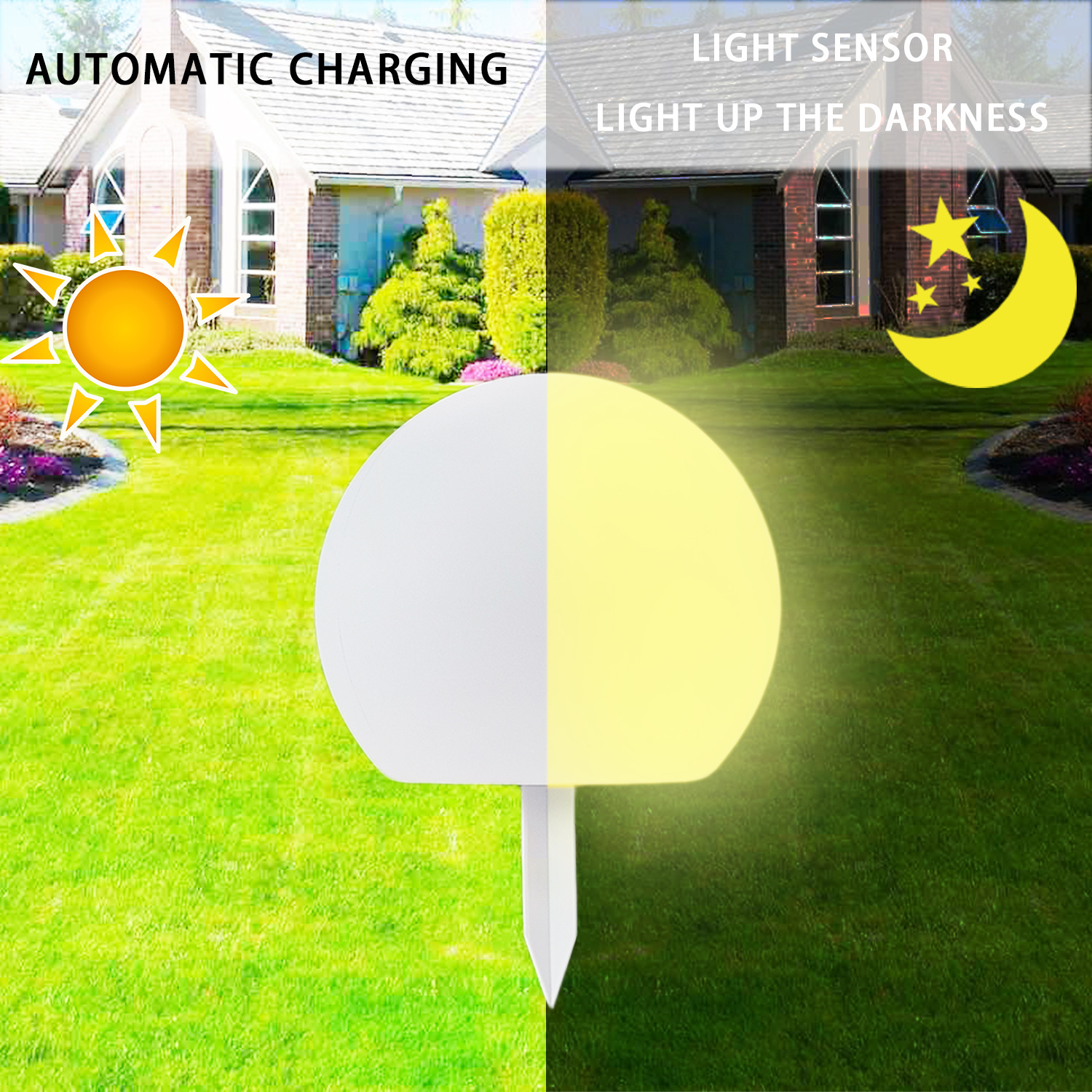 led glow balls for landscape  garden design-5