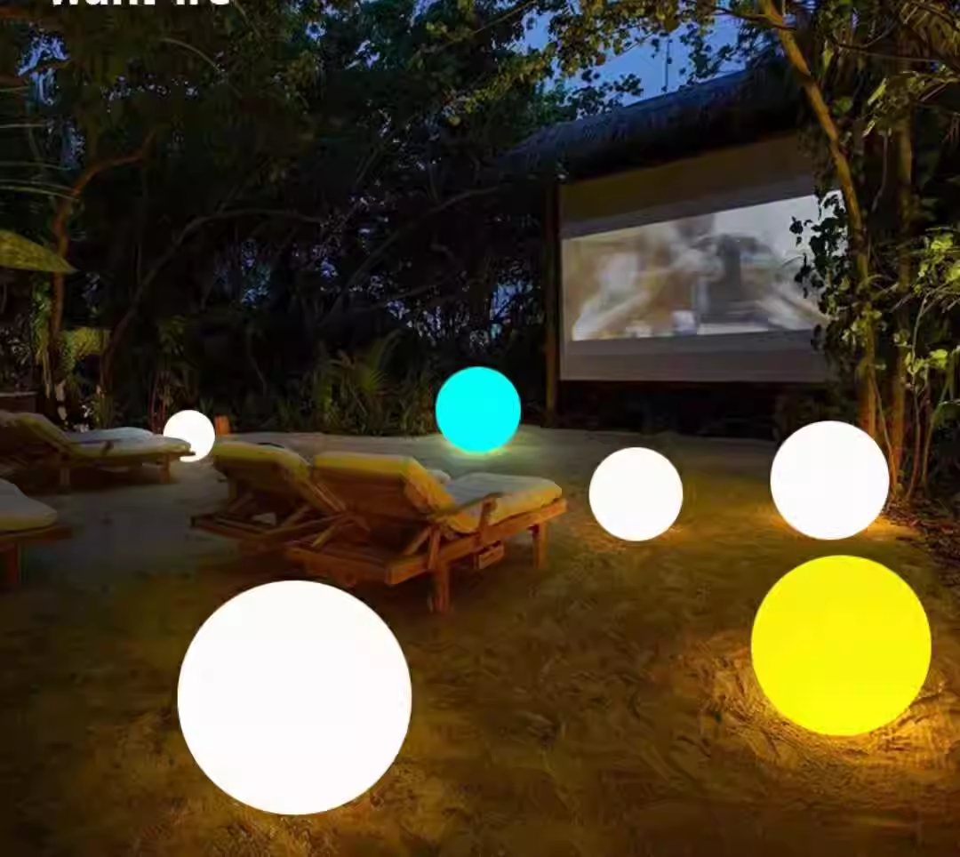 LED Glow Balls for Landscape & Garden Design