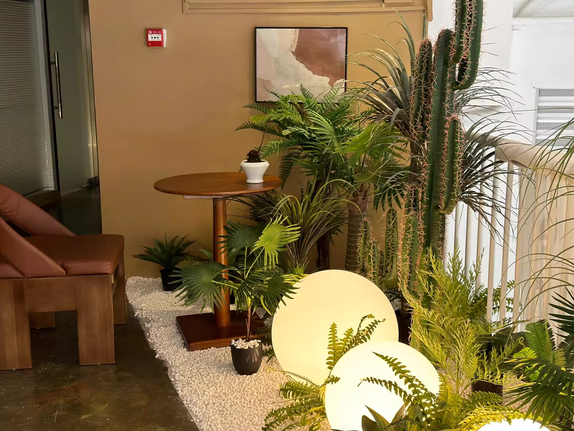 LED ball decorative lighting for hospitality and commercial spaces