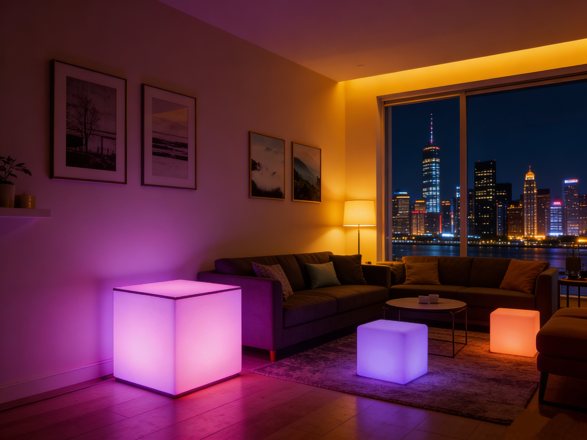 LED Furniture for Outdoor Cinema and Movie Night Events
