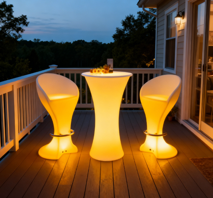 Where to Buy Affordable Light Up Bar Furniture for Large Events