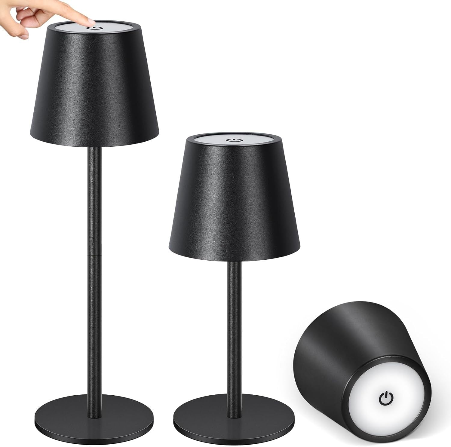 Cordless RGB Bottle  Table Lamp 3 Level Dimming 3 Level Dimming