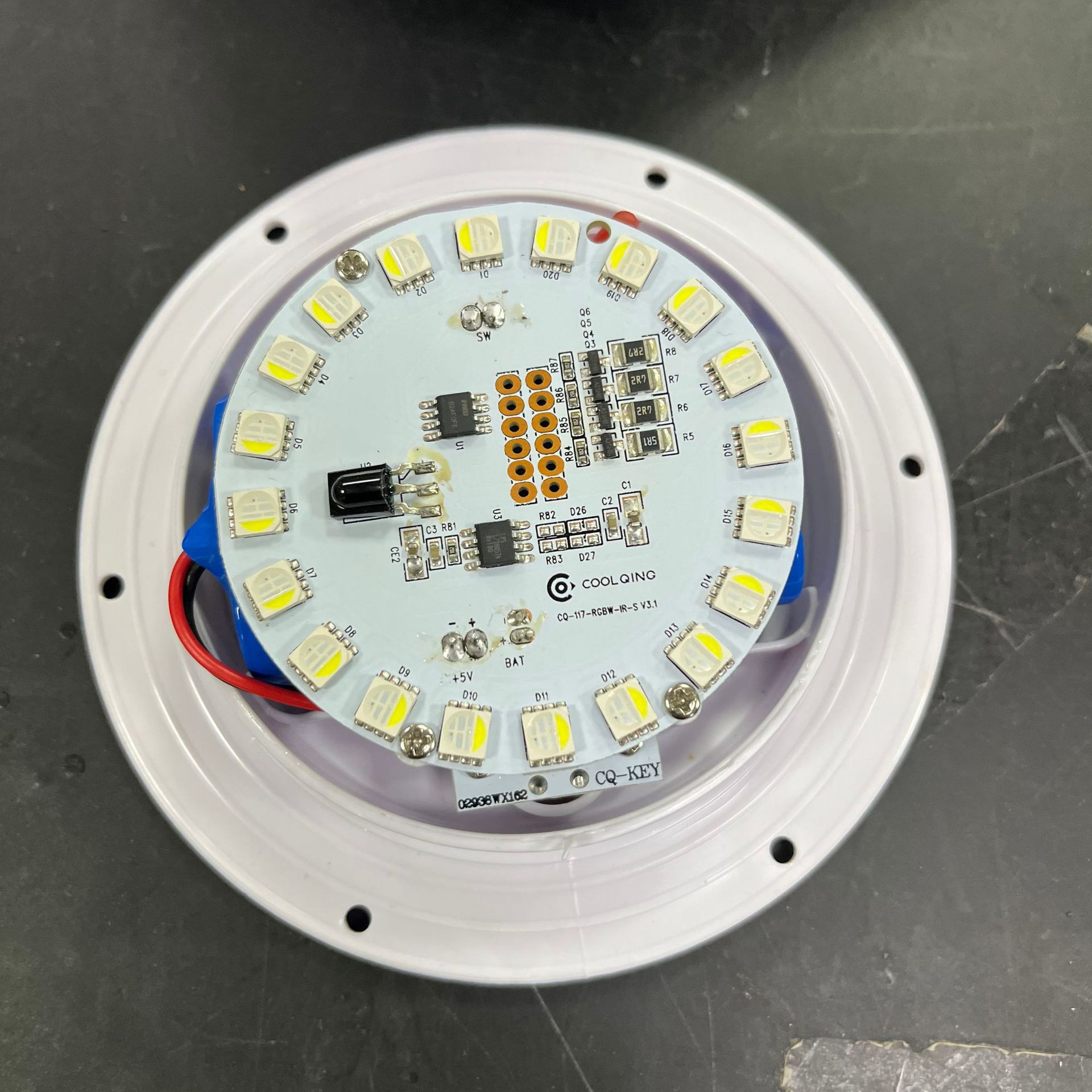 Replacement Type-C Led Battery IP65 Waterproof Rechargeable RGB Light manufacture