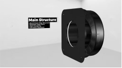solar roof ventilation fan jbsf 320p-10
