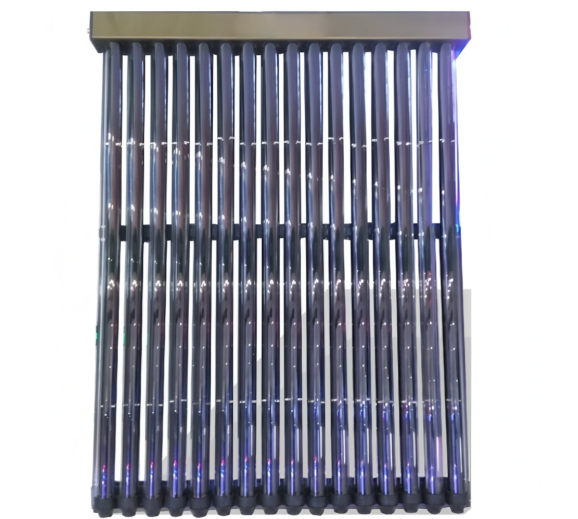 Inner Light-Focusing Vacuum Tube U Pipe Solar Collector