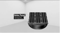 solar roof ventilation fan jbsf 320p-8