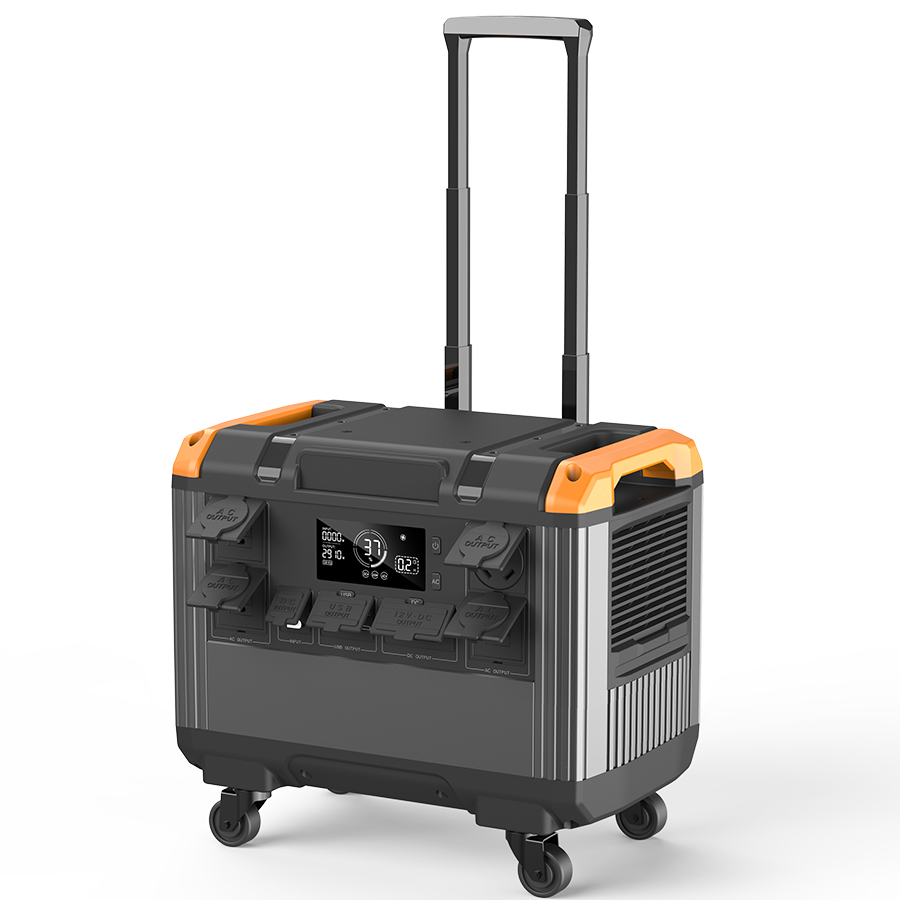 2.5 Hours Fully Charge Out door Power Station Power 3000W Capacity 2688Wh