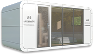 Product Dimension L:5.8m*W:3m*H:2.8m Building Area:18m2