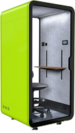 The smart and soundproof office phone booth