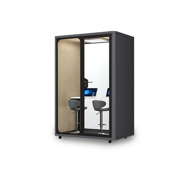 The smart and Soundproof booth for 2 people-Cyspace Y PRO series