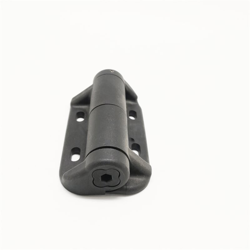 Plastic Self‑Closing Door Hinge Adjustable Gate Hinge Building Hardware Hinge with Mounting Bracket Accessories