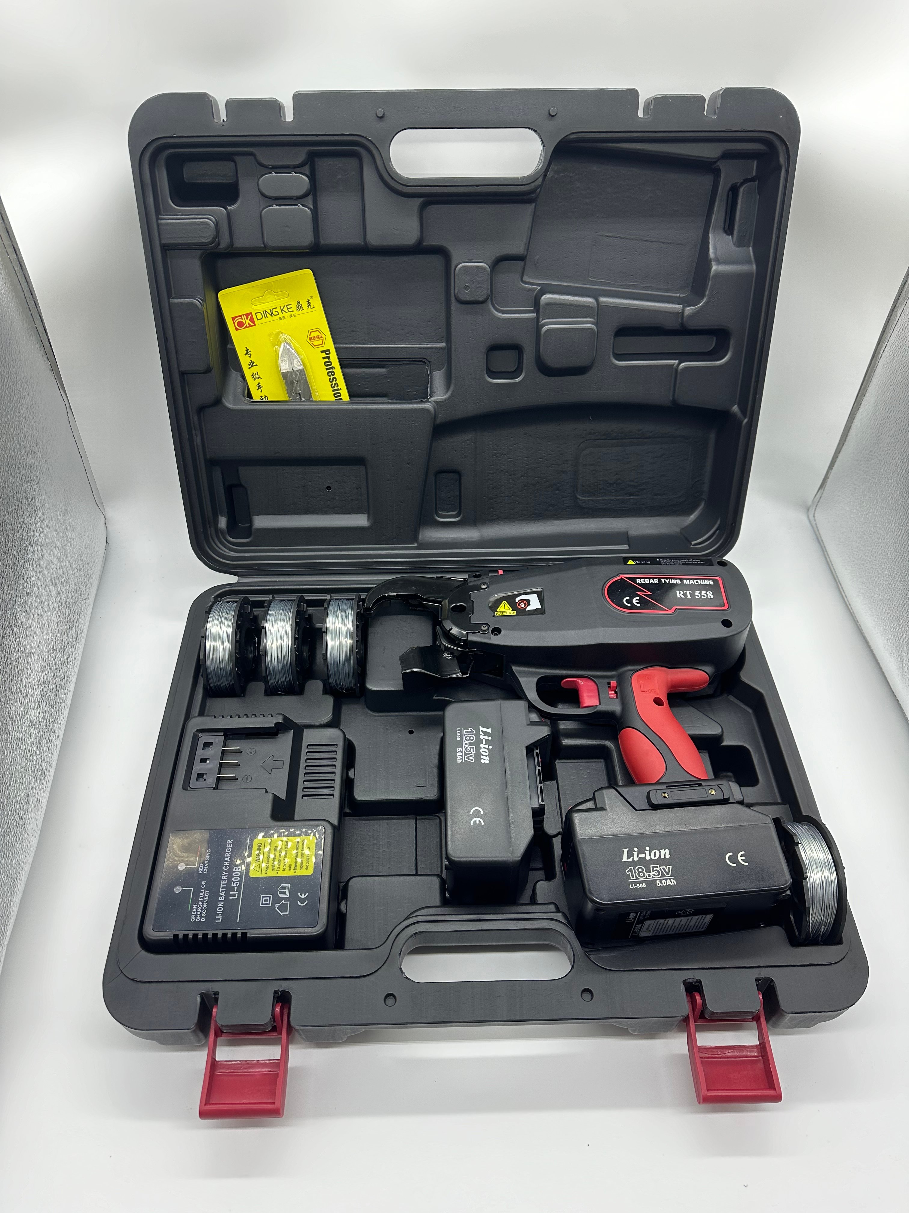 Durable and easy-to-use cordless rebar tying tool for construction professionals
