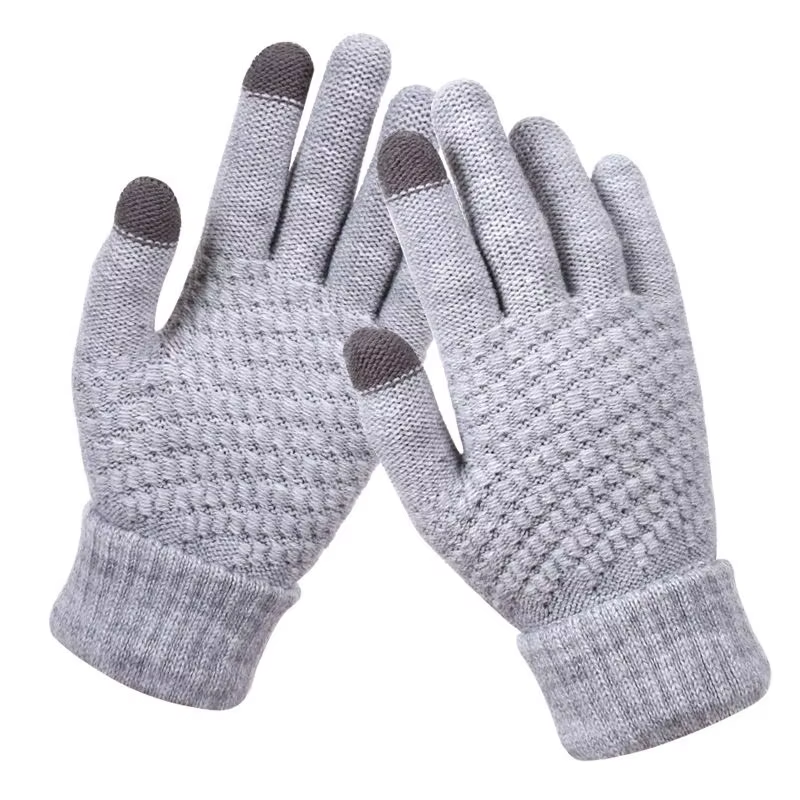 Acrylic Cable Touch Screen Gloves For Wholesale