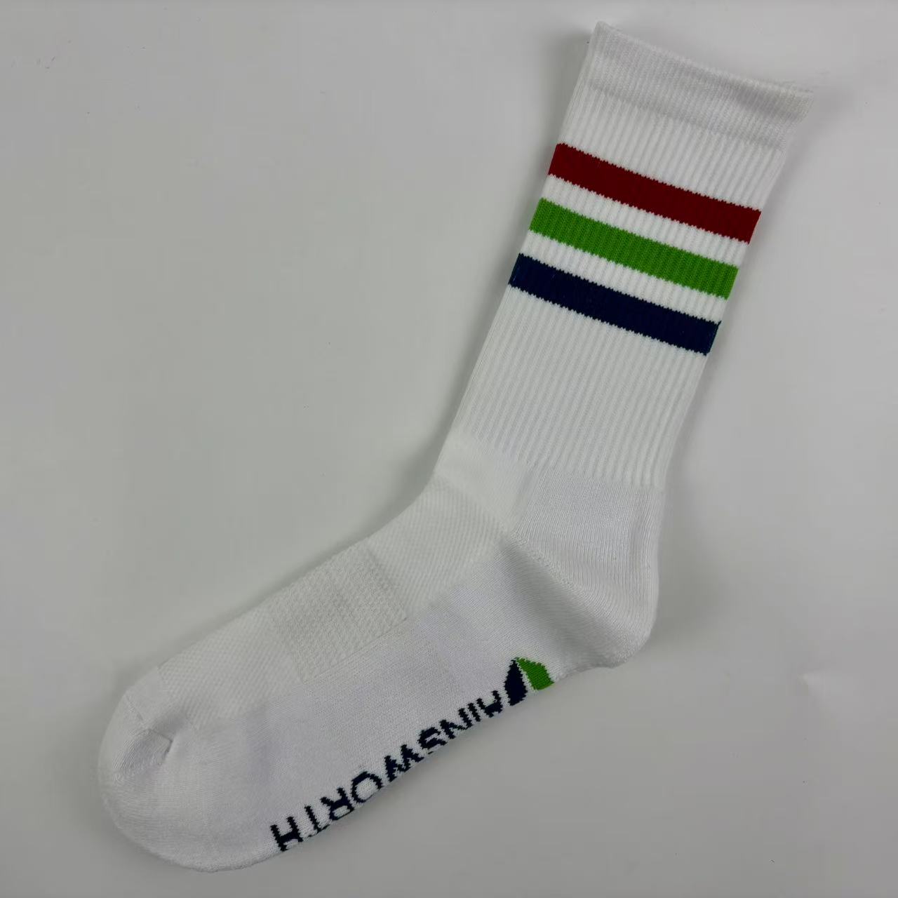 Kaus Kaki Uniseks Desain Kustom Nilon untuk Olahraga Penggunaan Normal
