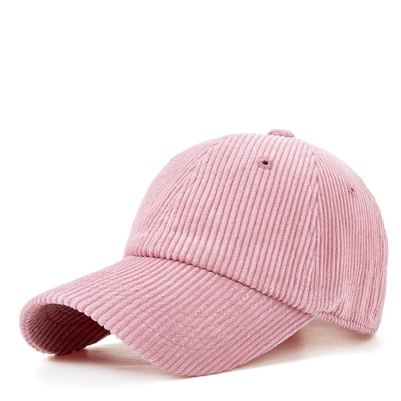 High Quality Corduroy Baseball Cap for Women
