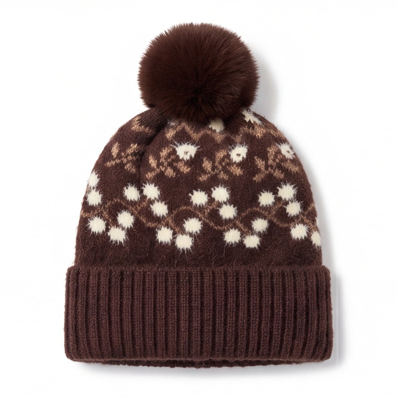 Jacquard Beanie Hat For Wholesale